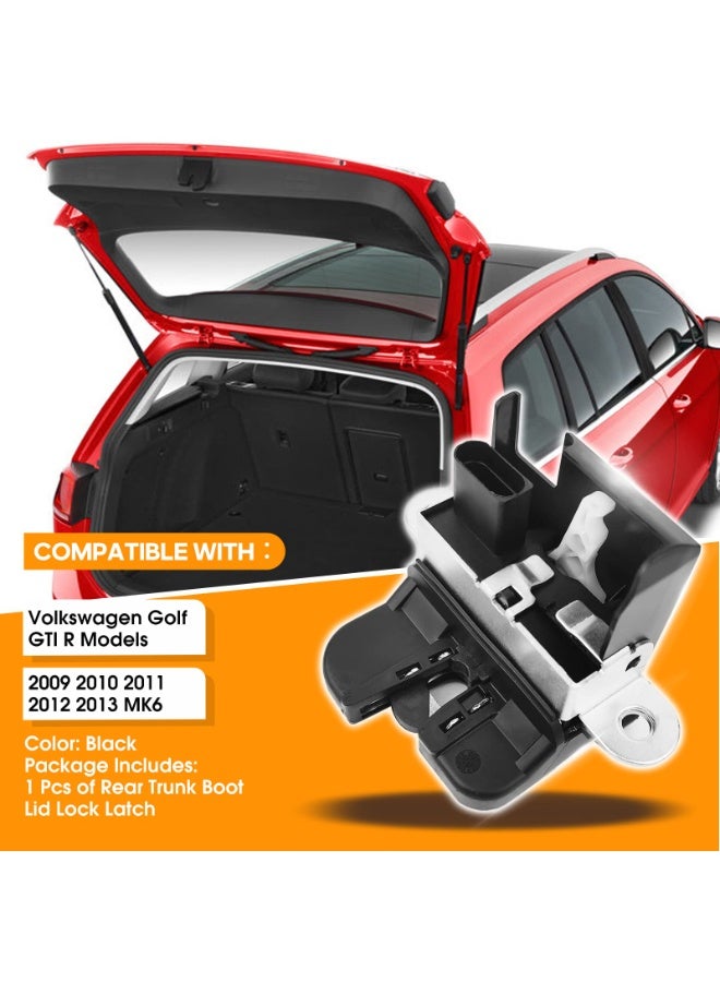 Rear Trunk Boot Lid Liftgate Lock Latch Fit for VW Volkswagen Golf GTI MK6 2009 2010 2011 2012 2013 5K0827505A US Warehouse - Image 5
